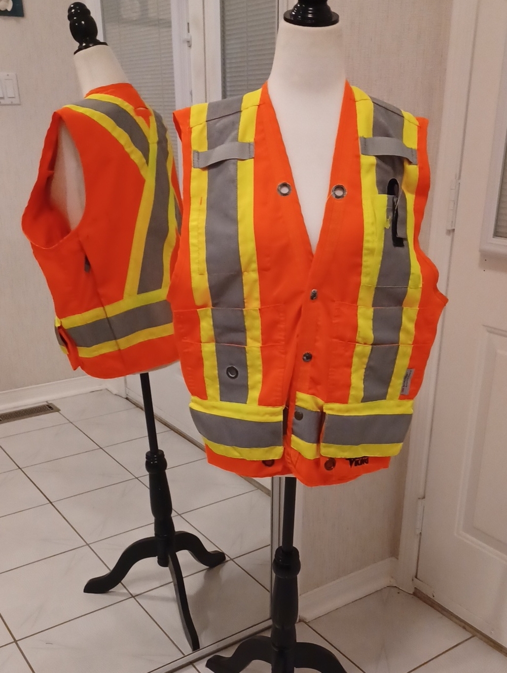 4/$30 High-Visibility Safety Vest - Size Medium